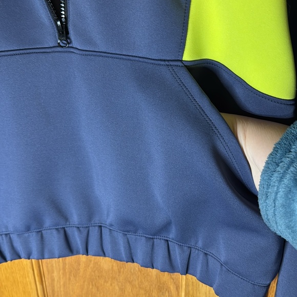 Flex Time Women's 1/2 Zip Color Block Pullover Jacket, Large NWT - Picture 3 of 5
